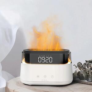 Aroma difuzor z LED uro in učinkom plamena – 180 ml