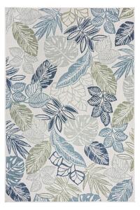 Zeleno-modra notranja in zunanja preproga 120x170 cm Bella Leaf – Flair Rugs