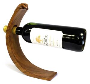 Leseno stojalo za vino – Gekon