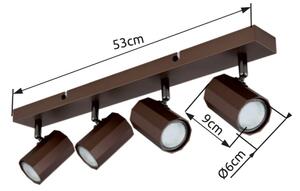 Globo 57919-4 - Reflektor JAMES 4xGU10/25W/230V