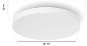 Philips - LED RGBW Zatemnitvena stropna svetilka Hue DATURA LED/48W/230V