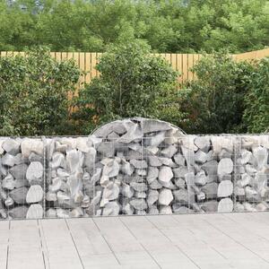 VidaXL Obokane gabion košare 30 kosov 200x50x80/100 cm cinkano železo