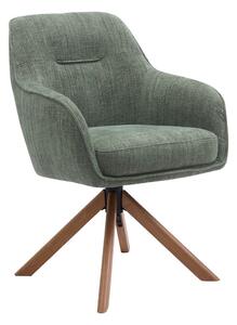 Zeleni oblazinjeni jedilni stoli v kompletu 2 ks Avola – Unique Furniture