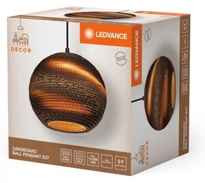 Ledvance - Lestenec na vrvici DECOR CARDBOARD 1xE27/15W/230V pr. 26 cm