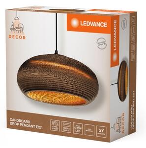 Ledvance - Lestenec na vrvici DECOR CARDBOARD 1xE27/15W/230V pr. 40 cm