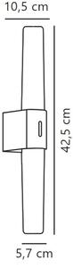 Nordlux - LED Zatemnitvena kopalniška osvetlitev ogledala HELVA LED/9,5W/230V IP44