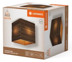 Ledvance - Stropna svetilka DECOR CARDBOARD 1xE27/15W/230V 25x25 cm