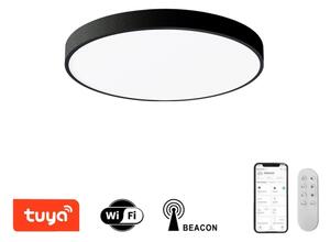 Immax NEO 07248L-LED Zatemnitvena svetilka SEMPLICI 36W/230V Wi-Fi Tuya črna +RC