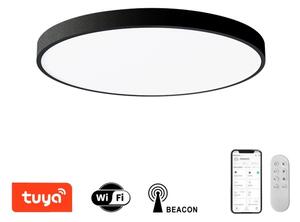 Immax NEO 07250L-LED Zatemnitvena svetilka SEMPLICI 60W/230V Wi-Fi Tuya črna + Daljinski upravljalnik