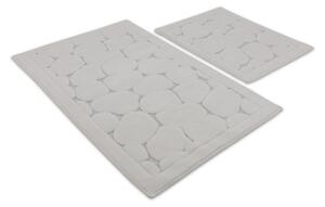 SET 2x Podloga za kopalnico LINO 60/100 cm bež