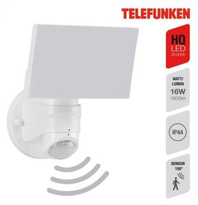 Telefunken 304306TF - LED Zunanja stenska svetilka s senzorjem LED/16W/230V IP44