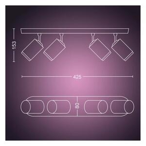 Philips - LED RGBW Zatemnitveni reflektor Hue FUGATO 4xGU10/4,2W/230V bela