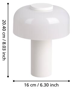 Eglo 900982 - LED Zatemnitvena zunanja svetilka PONENTE 2,25W/5V 2600mAh IP44 bela