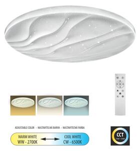 LED Zatemnitvena stropna svetilka LIKA LED/60W/230V 2700-6500K + Daljinski upravljalnik