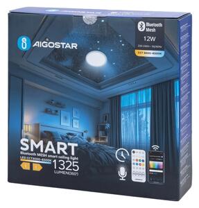 Aigostar - LED Kopalniška stropna svetilka LED/12W/230V 3000-6500K IP44 + Daljinski upravljalnik