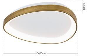 Orion DL 7-696/45 - LED Stropna svetilka CHARLIE LED/35W/230V pr. 45 cm zlata