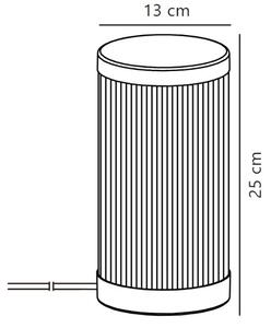 Nordlux - Zunanja namizna svetilka COUPAR 1xE27/25W/230V IP54 bež