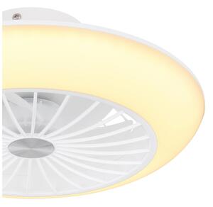 Globo 03632W - LED Stropna svetilka z ventilatorjem LAFEE LED/18W/230V