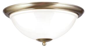 Orion DL 7-677/50 - Stropna svetilka AUSTRIAN OLD LAMP 3xE27/60W/230V bron/bela