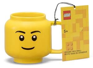 Rumena keramična otroška skodelica 255 ml Head - LEGO®