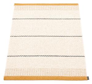 Oker rumena/kremno bela notranja in zunanja preproga 60x85 cm Belle Ochre – Pappelina