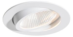 Vgradni reflektor bel 9,5 cm s LED 1300lm zatemnilni IP23 - Gaius