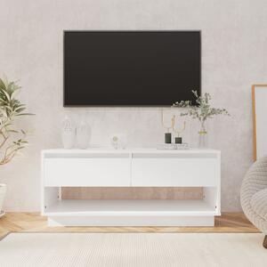 VidaXL TV omarica bela 102x41x44 cm iverna plošča