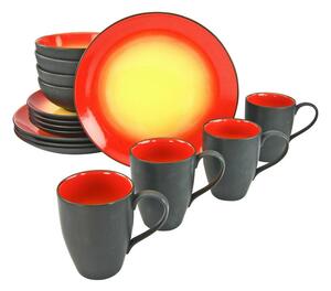 Creatable Kombinirani Servis Hot Red, 16-Delni