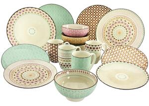Creatable Kombinirani Servis Mandala Bunt, 16-Delni