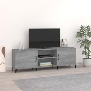 VidaXL TV omarica siva sonoma 150x30x50 cm inženirski les