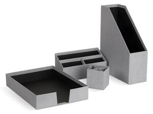 Kartonasti organizatorji v kompletu 4 ks Hugo Canvas Paper Laminate – Bigso