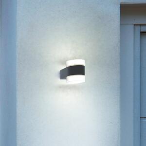 OSRAM LED zunanja stenska svetilka ENDURA STYLE PUCK, temno siva, IP44, Siva, Aluminij, Sodobni