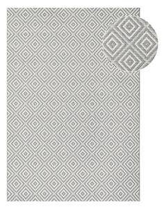 Siva zunanja preproga NORTHRUGS Karo, 80 x 150 cm