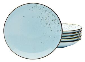 Creatable Set Globokih Krožnikov Lightblue, 6-Delni