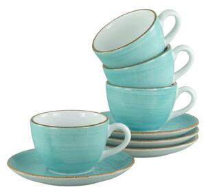 Creatable Kavni Servis Vintage Nature Aqua, 8-Delni