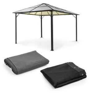 Blumfeldt Pantheon Solid Sky Ambient Solar, paviljon, 3 × 4 m, solarna razsvetljava