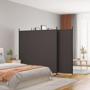 VidaXL Paravan 4-delni 698x180 cm rjavo blago