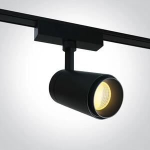 CRNI LED REFLEKTOR ZA FLAT MAGNETNE ŠINE 10W 48V CCT IP20 DM43120F/B/V