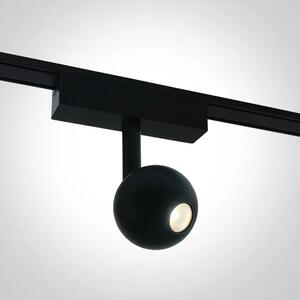 CRNI LED REFLEKTOR ZA FLAT MAGNETNE ŠINE 7W 48V CCT IP20 DM43122F/B/V