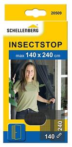Schellenberg Insect Stop Mreža za zaščito pred žuželkami (Š x V: 140 x 240 cm, Lepljenje, Antracit)