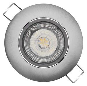 LED Vgradna svetilka EXCLUSIVE 1xLED/5W/230V 4000 K srebrna