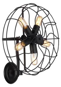 Azzardo AZ1349 - Stenska svetilka FAN 5xE27/60W/230V