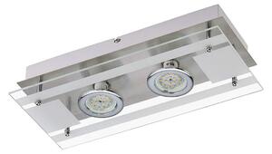 Briloner 3552-022 - LED Stropna svetilka PURISTA 2xLED/5W/230V