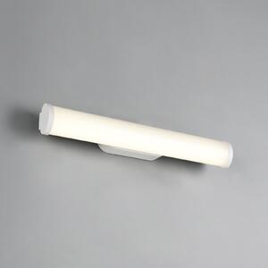 Trio Lighting LED-stenna svetilka Ernesto, mat bela, širina 40 cm, 4.000 K, IP44, Bela, Kopalnica, Kovina, Sodobni