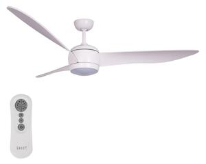 Lucci air 512911 - LED Stropni ventilator AIRFUSION LED/20W/230V les/bela + Daljinski upravljalnik