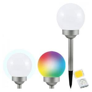 LED RGB Solarna svetilka BALL LED/0,2W/AA 1,2V/600mAh IP44