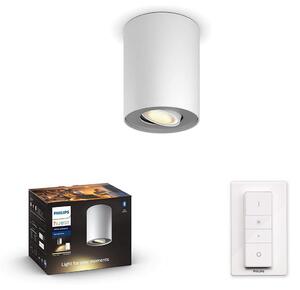 Philips 56330/31/P6 - LED Zatemnitvena svetilka Hue PILLAR 1xGU10/5W/230V + Daljinski upravljalnik