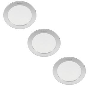 Philips - SET 3x LED Vgradna svetilka DIAMOND LED/3,5W/230V 2700K