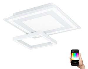 Eglo 99311 - LED RGB Zatemnitvena stropna svetilka SAVATAEILA-C LED/20W/230V