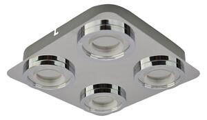 ITALUX MB14187-04A CH - LED Stropna svetilka AURORE 4xLED/5W/230V